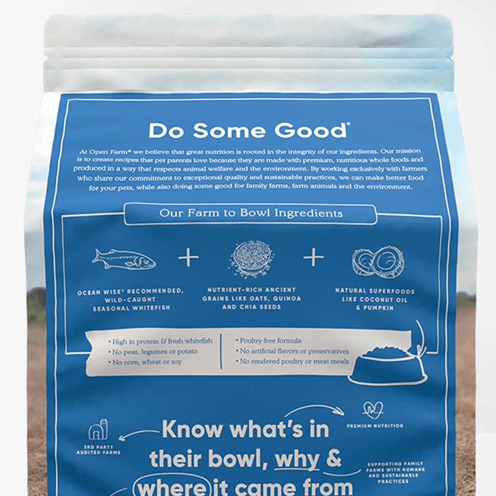 Open Farm - Catch of the Season Whitefish & Ancient Grains (Dry Dog Food)
